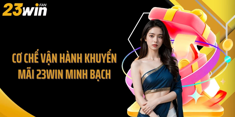 Cơ chế vận hành khuyến mãi 23WIN minh bạch